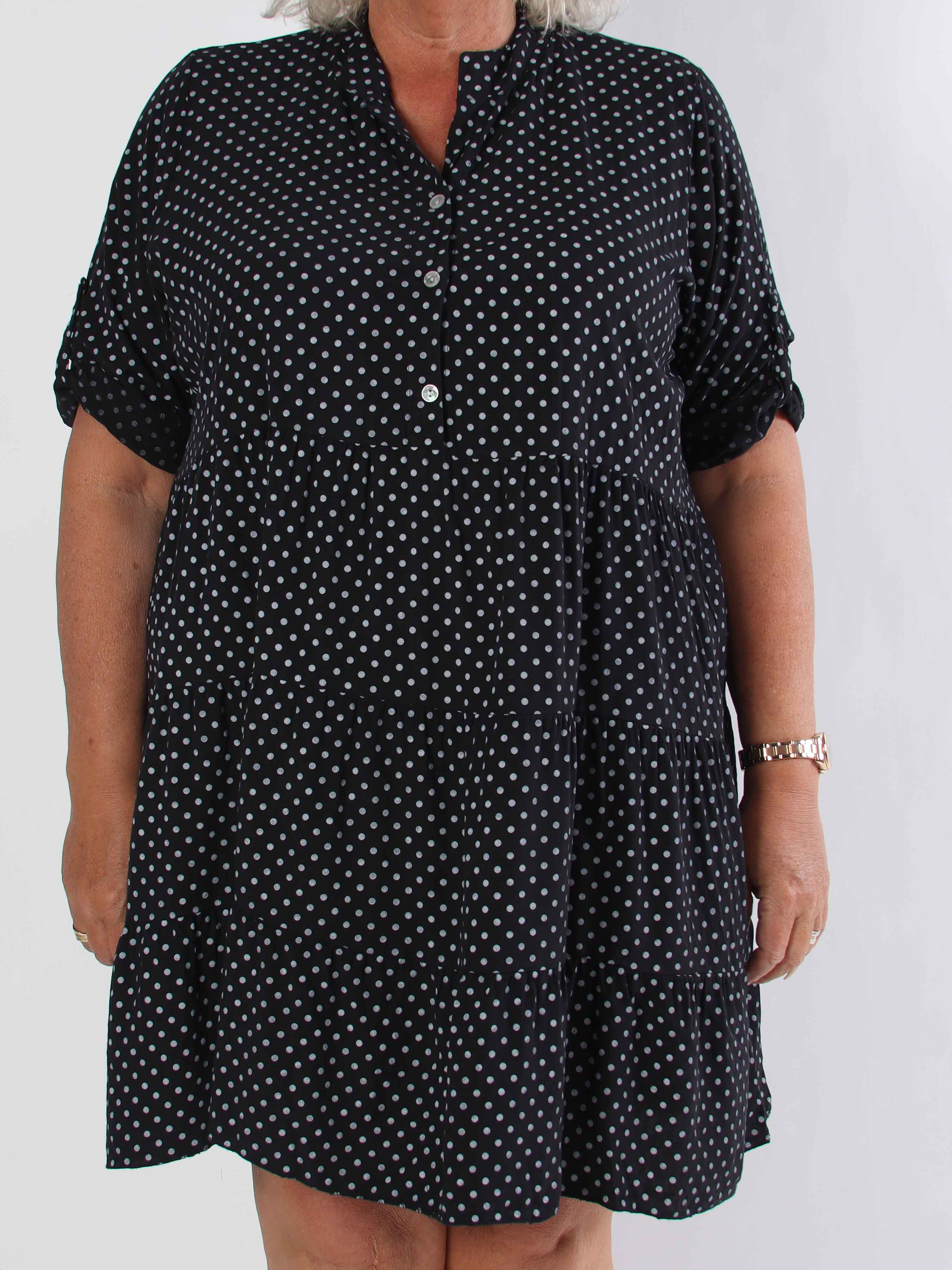 Dotti Short - Kort kjole med lag på lag look i viskose